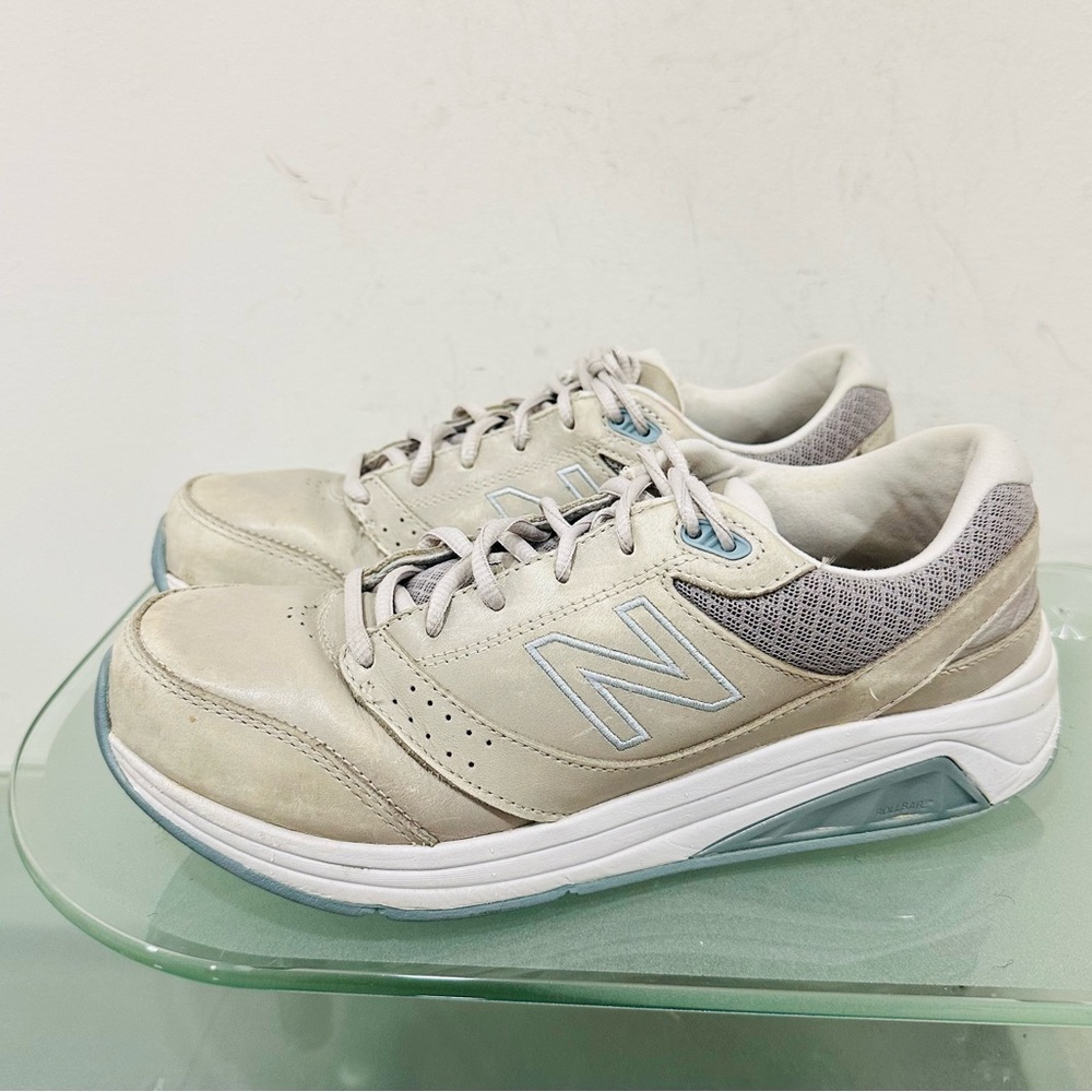 New Balance 928 V3 Women's Walking Shoes Size 8,5 B Brown Gray‎ Leather Sneakers
